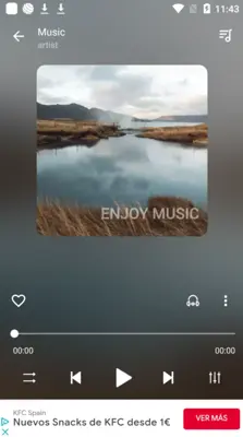 Music Player android App screenshot 2